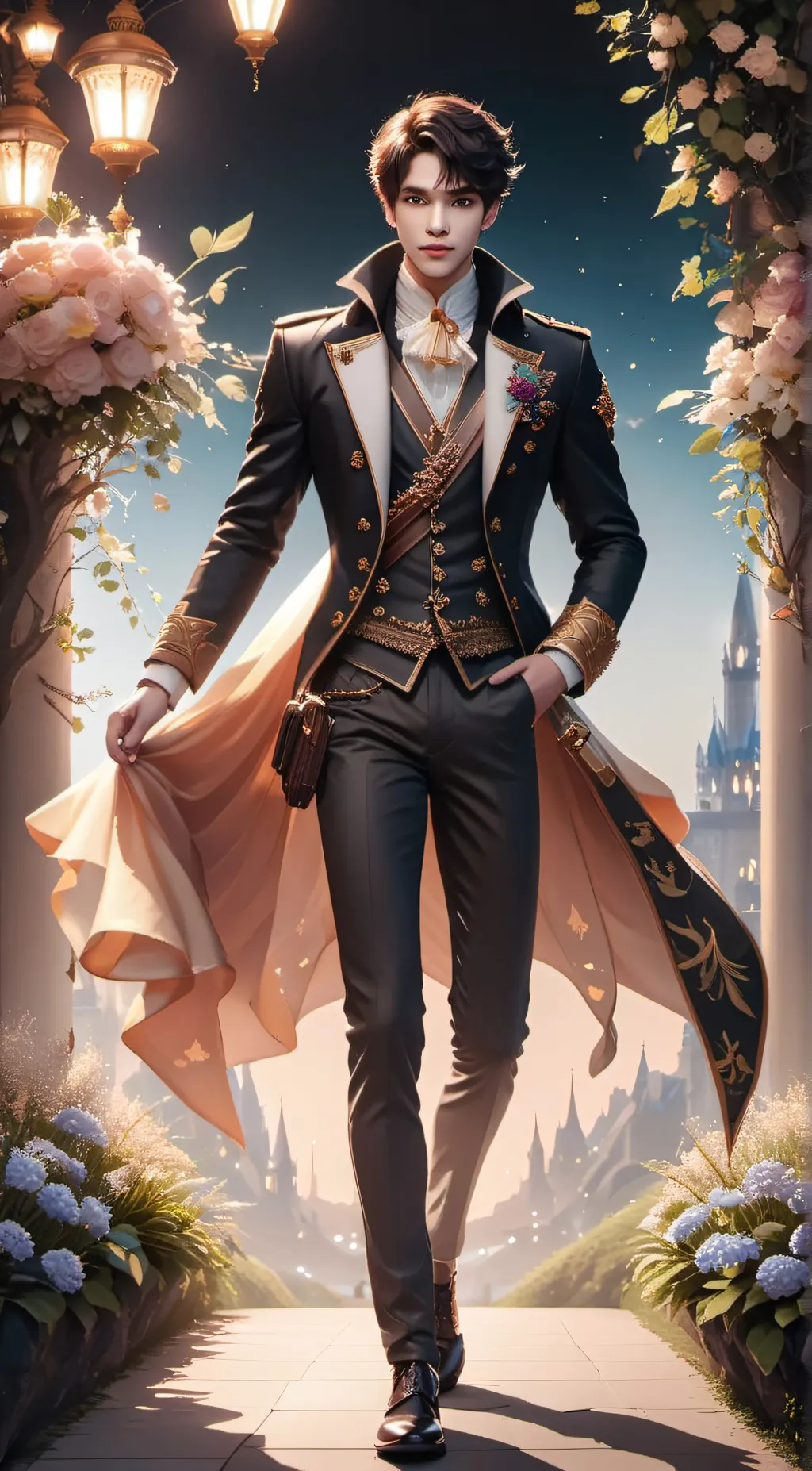 ai character: Prince Apollo background