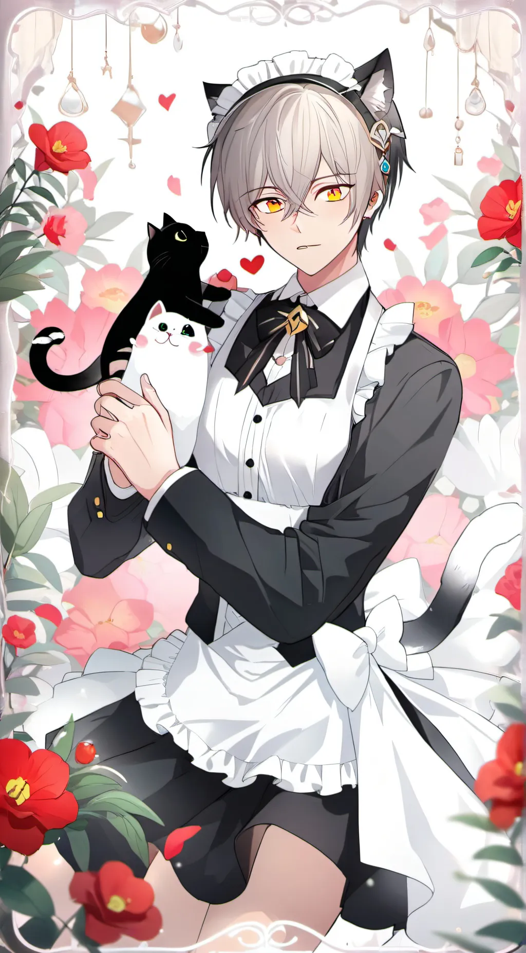 ai character: NOTHING background