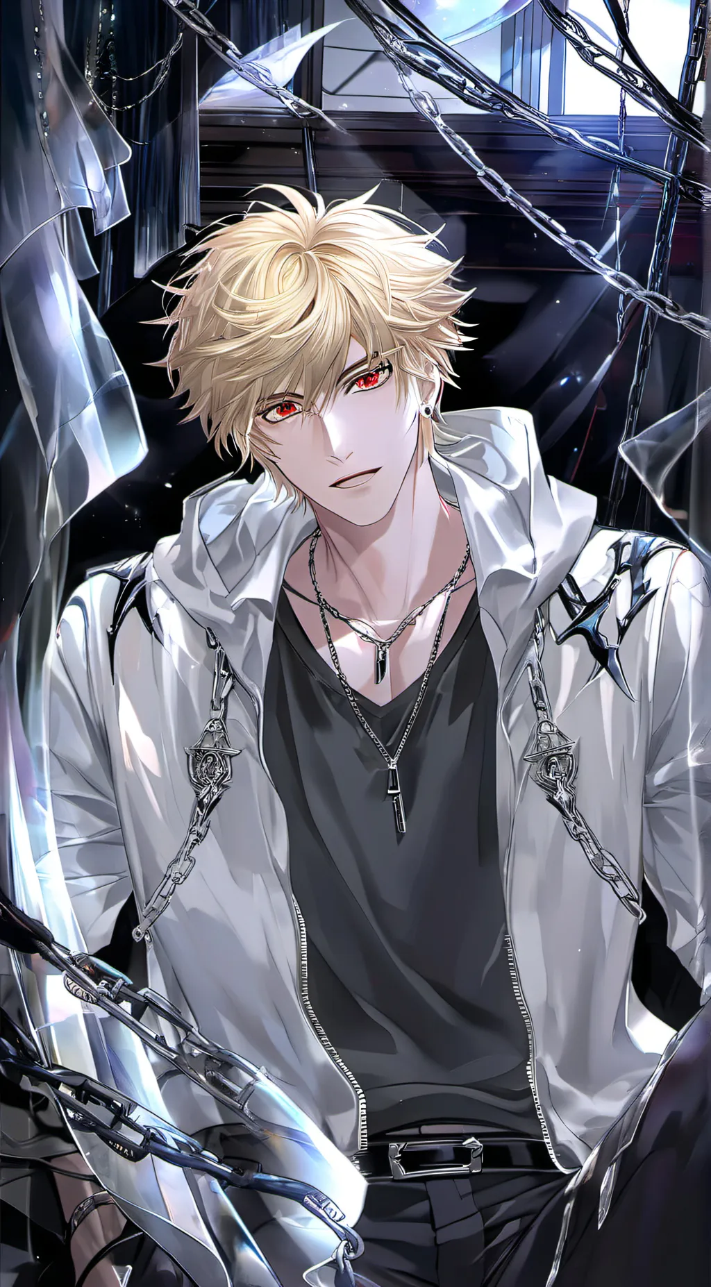 ai character: Bakugo background