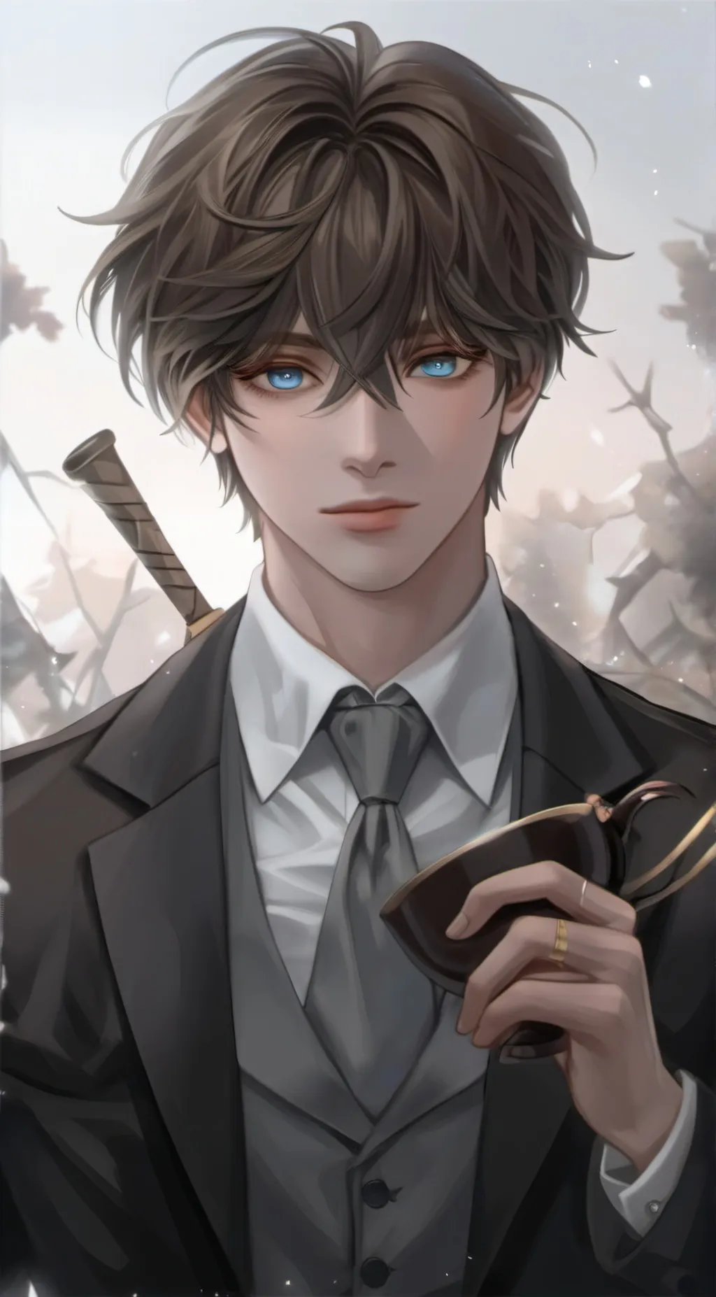 ai character: Michael  background