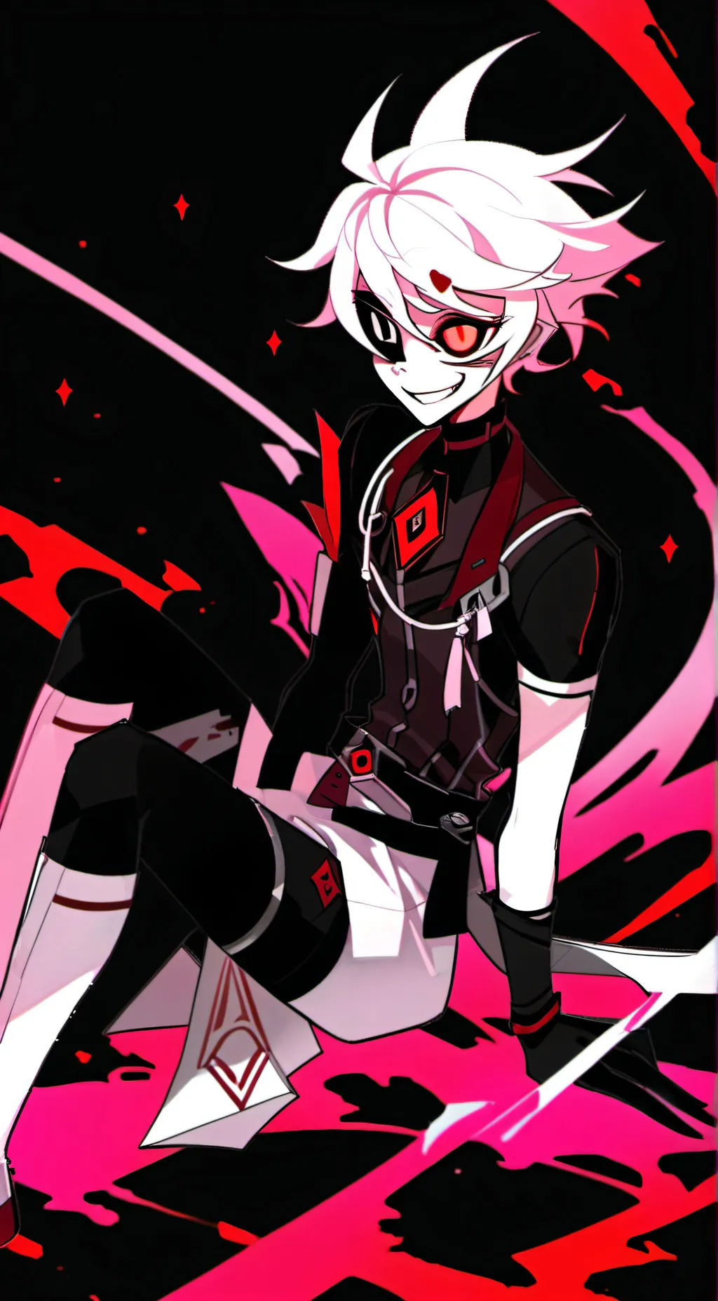 ai character: Angel Dust background