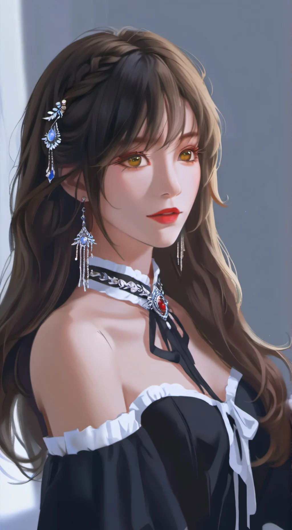 ai character: luna background