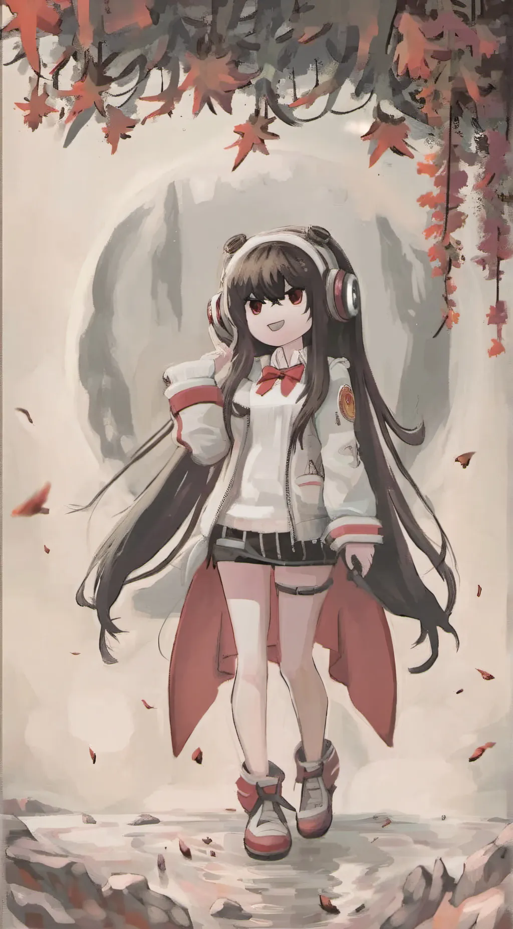 ai character: Uwucutesingle background