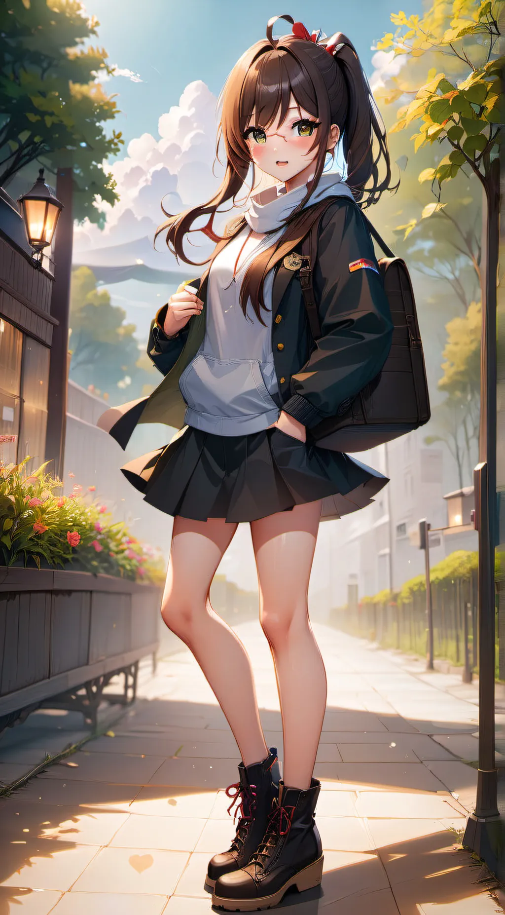 ai character: ashley background