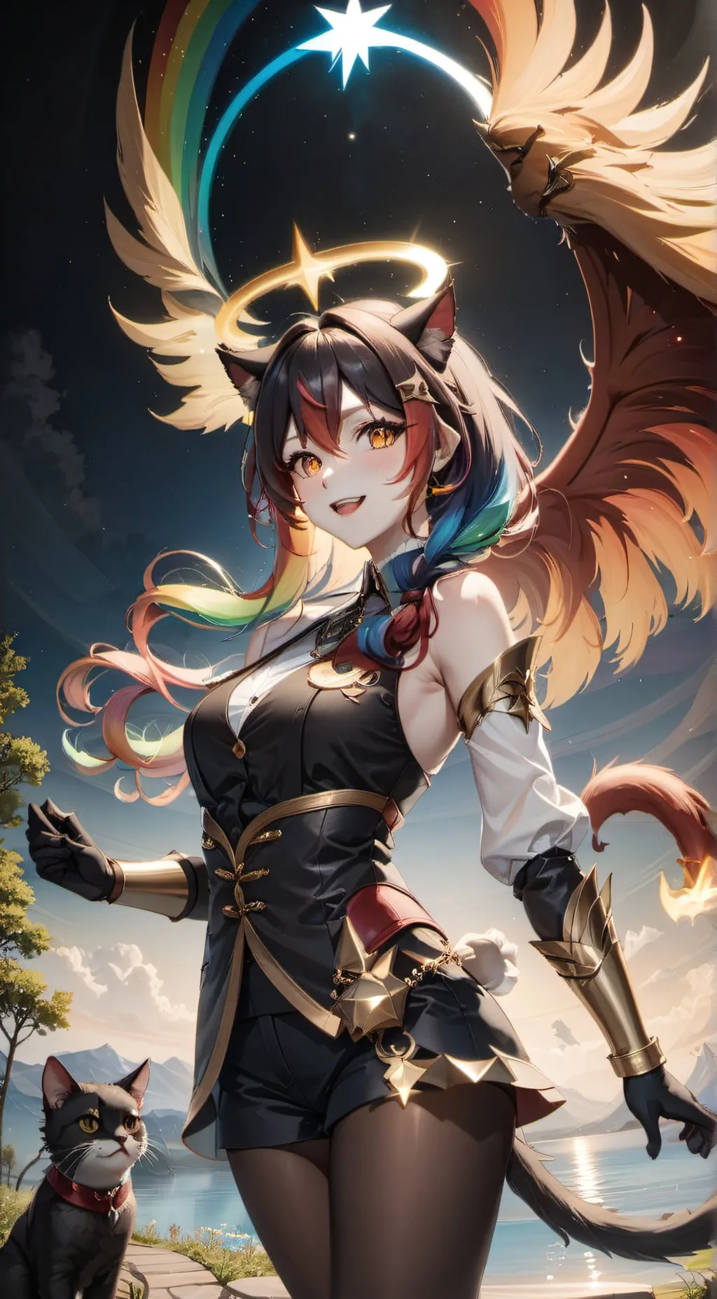 ai character: Ella background