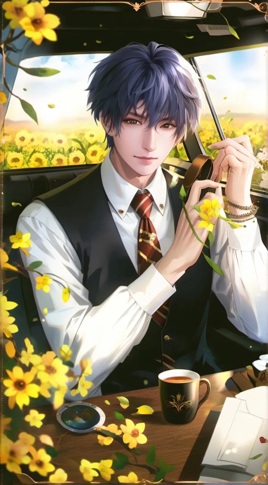 ai character: Rafael background