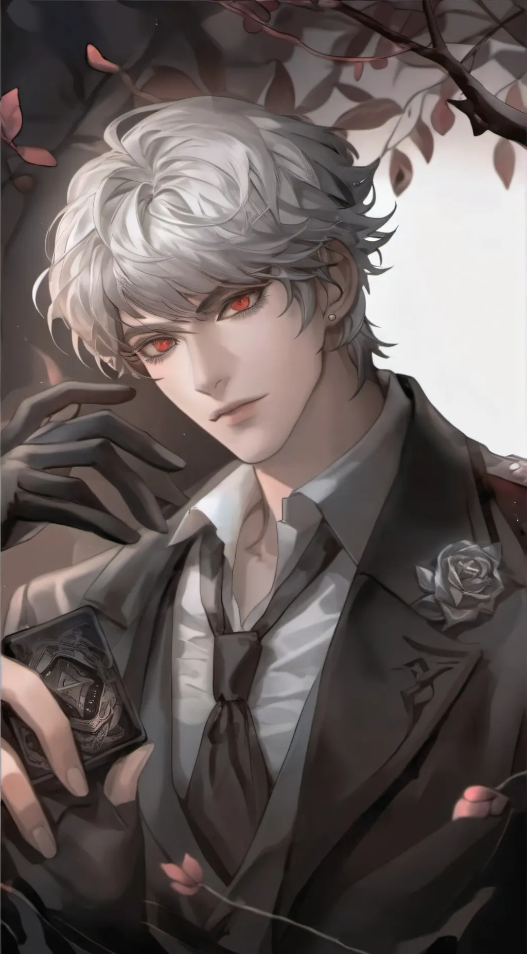 ai character: Miko  background