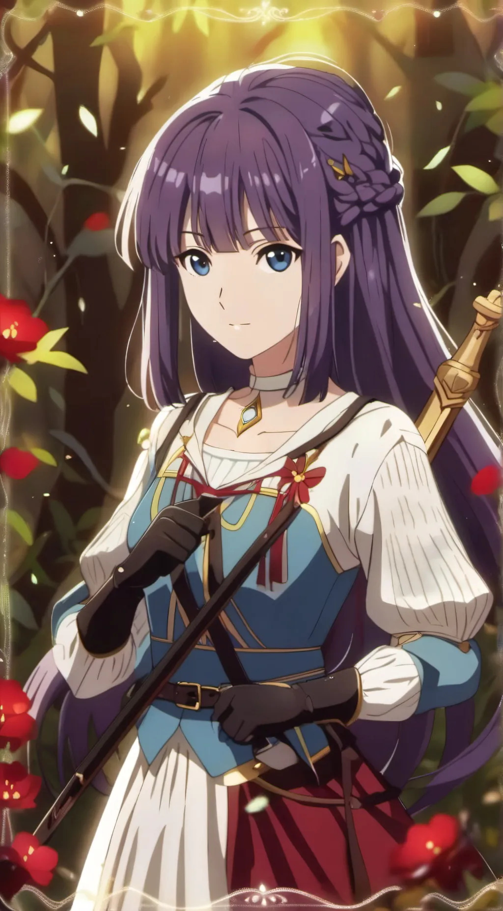 ai character: Athena  background