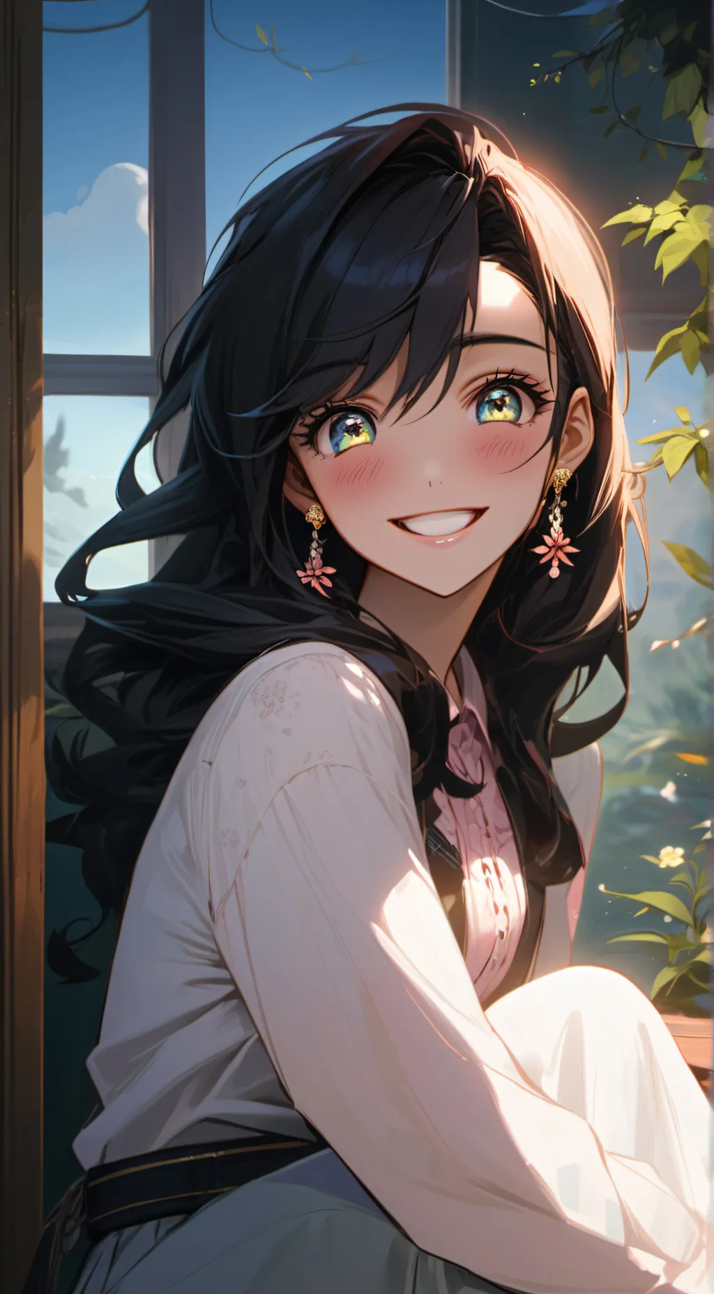 ai character: Evelyn  background