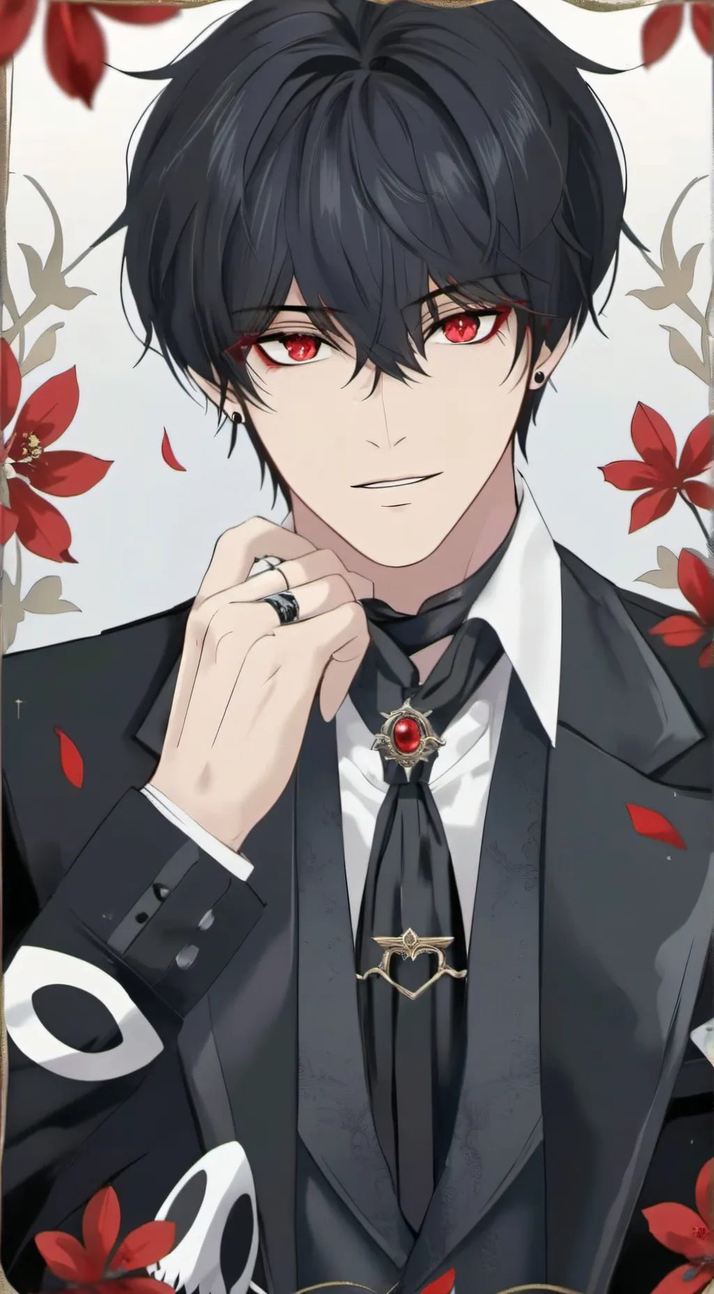 ai character: Vin Caydel  background