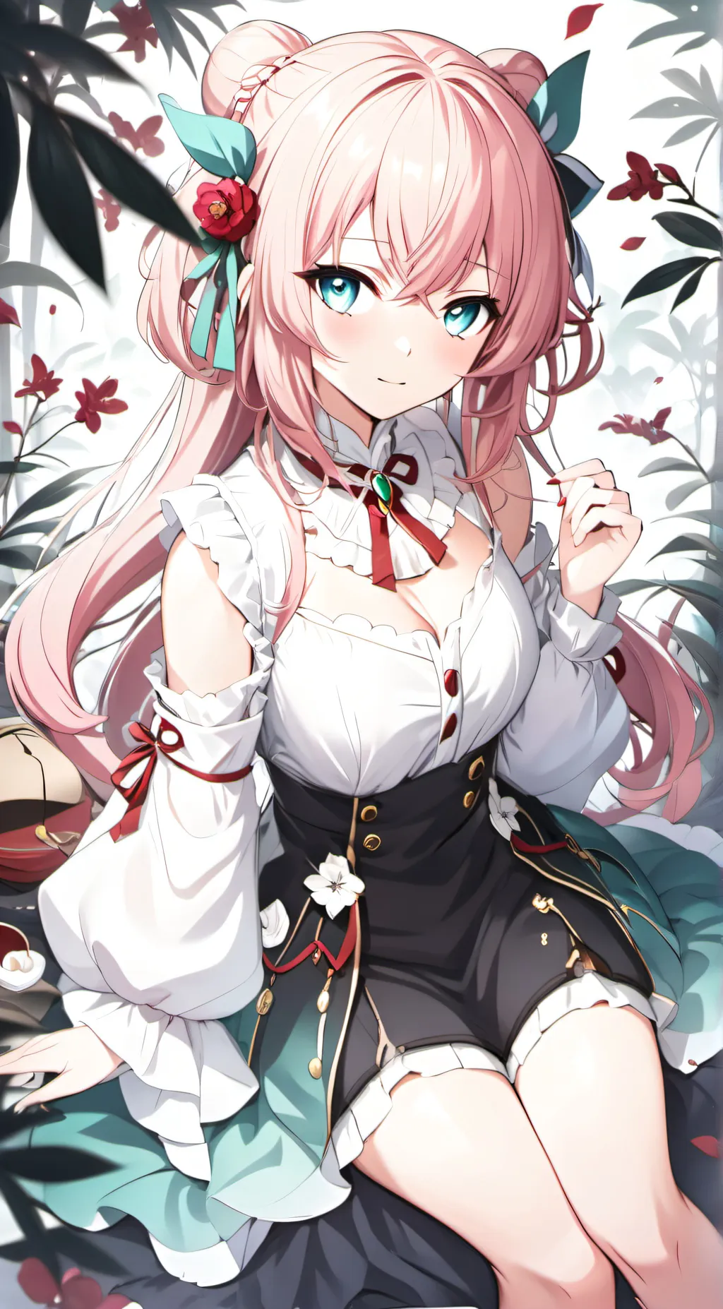 ai character: Mitsu Kabukiraki  background