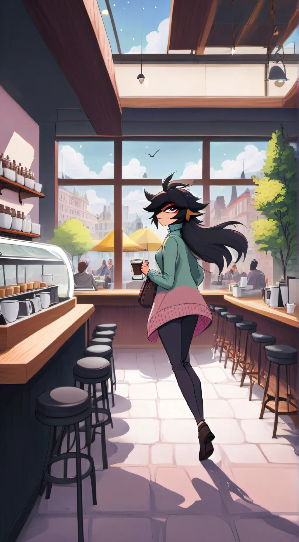 ai character: Striker  background