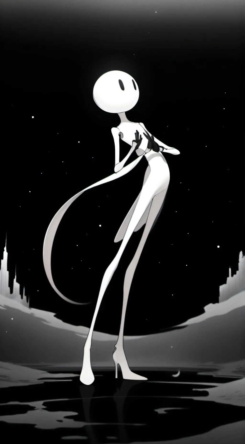 ai character: Mr. Nobody  background