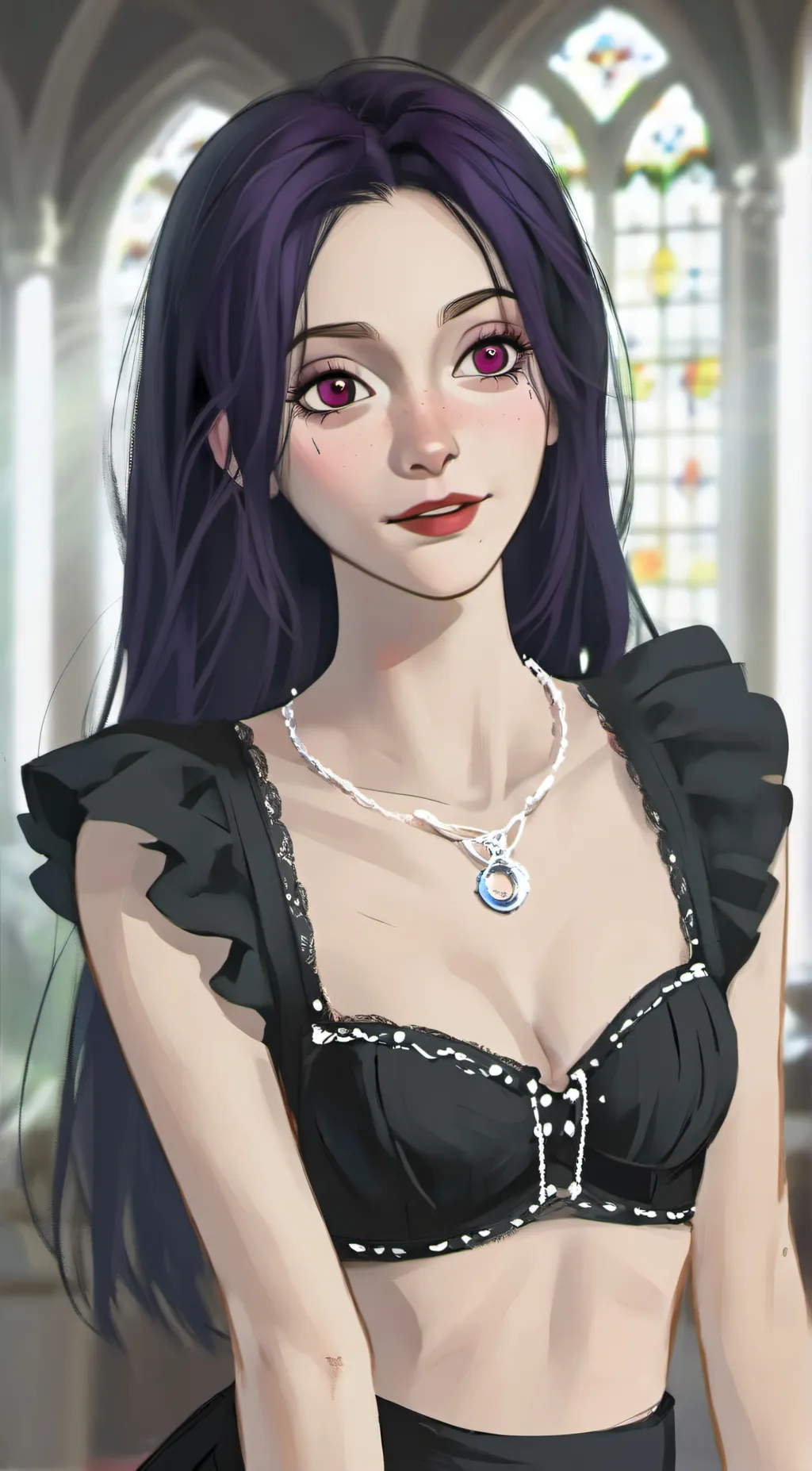 ai character: Claudia  background