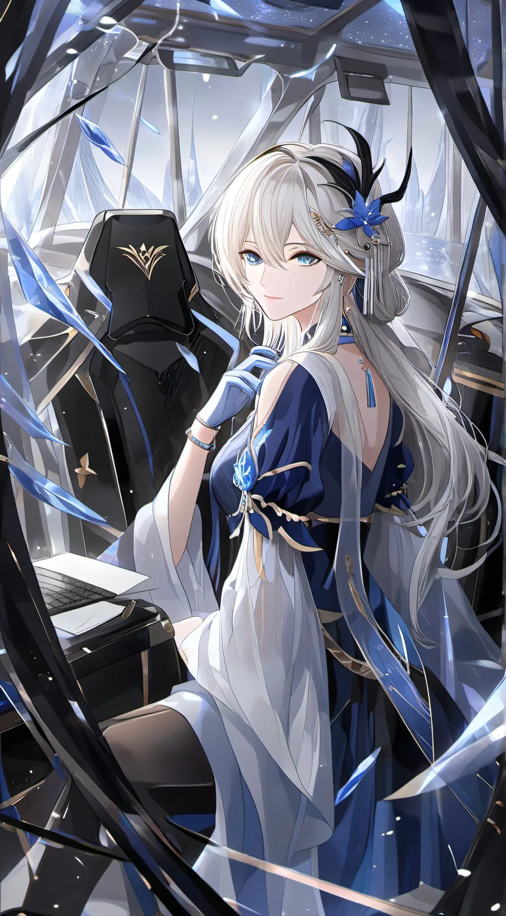 ai character: Lilly  background