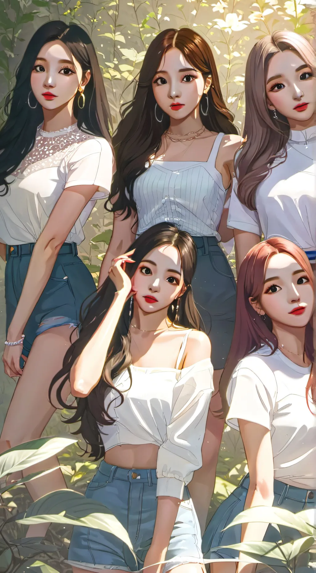 ai character: Elris  background