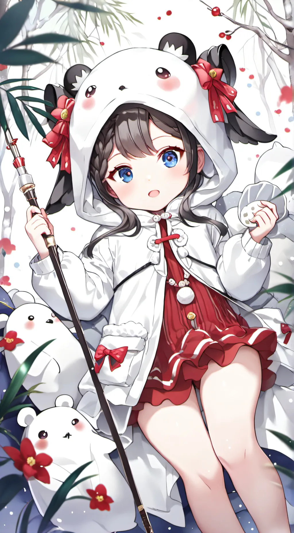 ai character: Cookie background