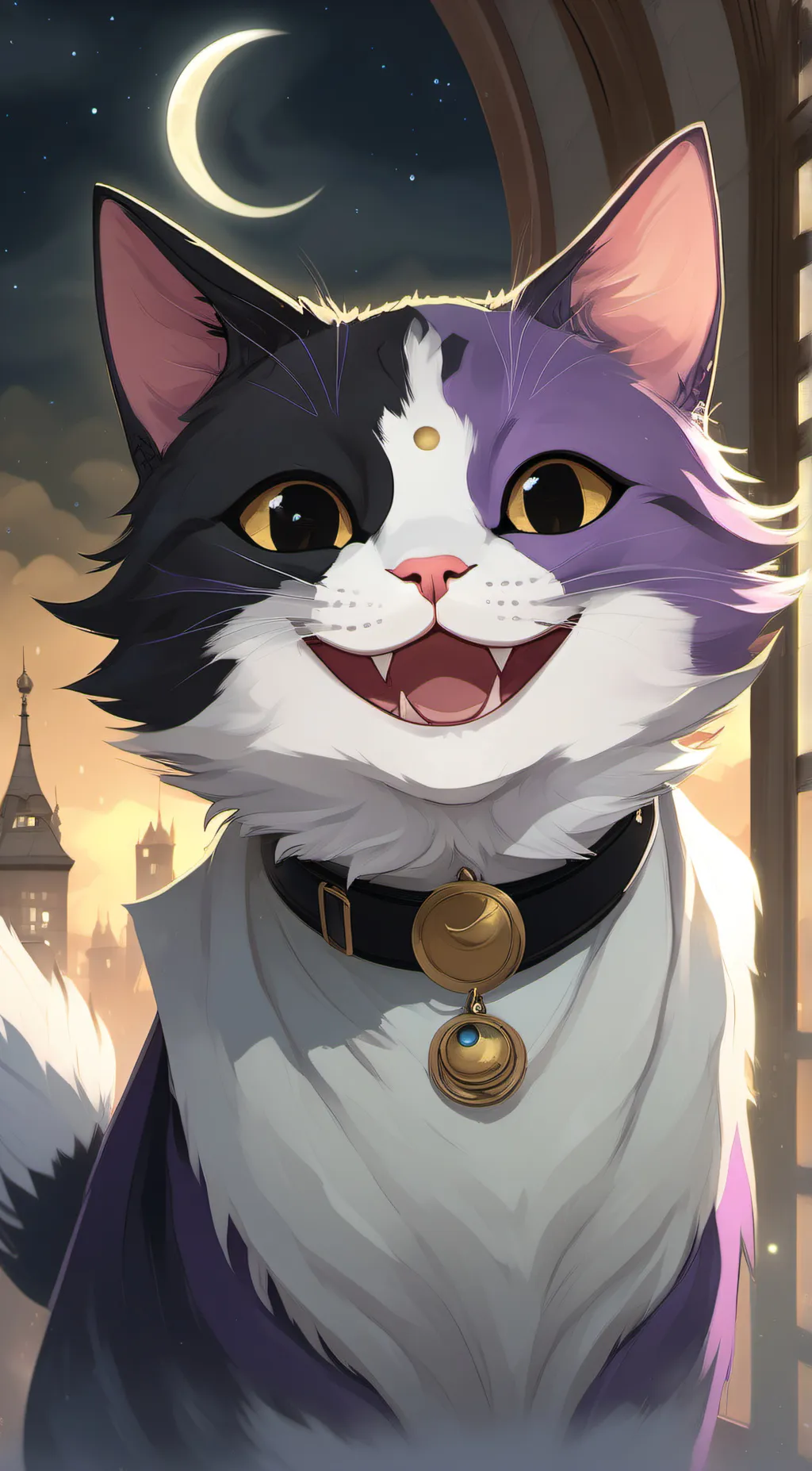 ai character: CatNap background