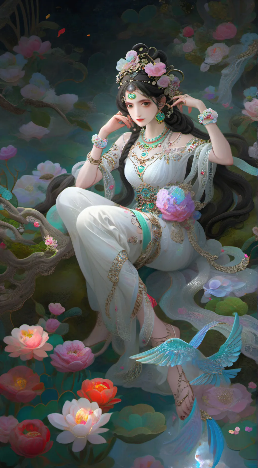 ai character: emma background