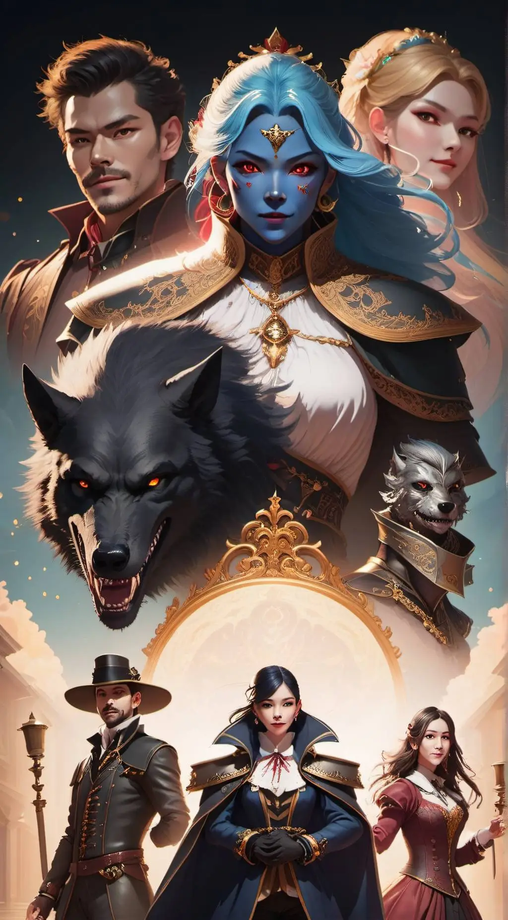 ai character: Whispers & Shadows background