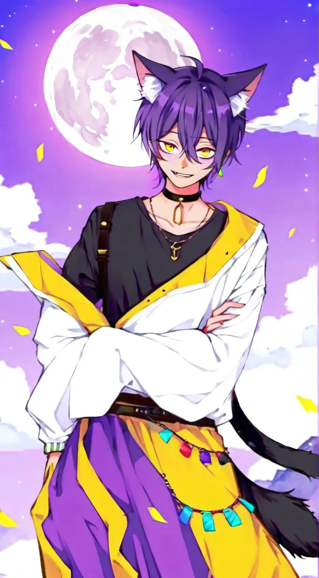 ai character: Catnap background