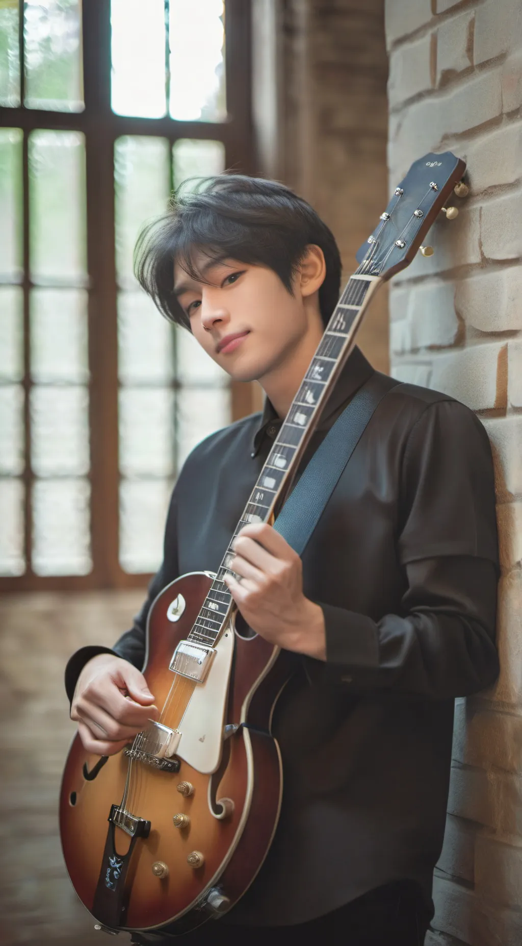 ai character: zen background