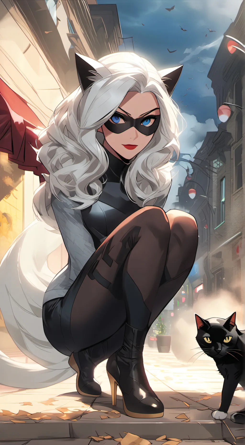 Talkie AI - Chat with Black Cat