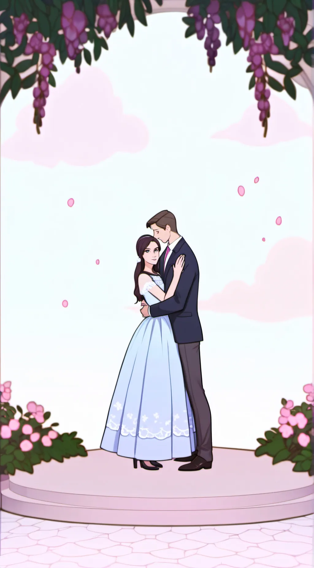 ai character: Anna and Alex background