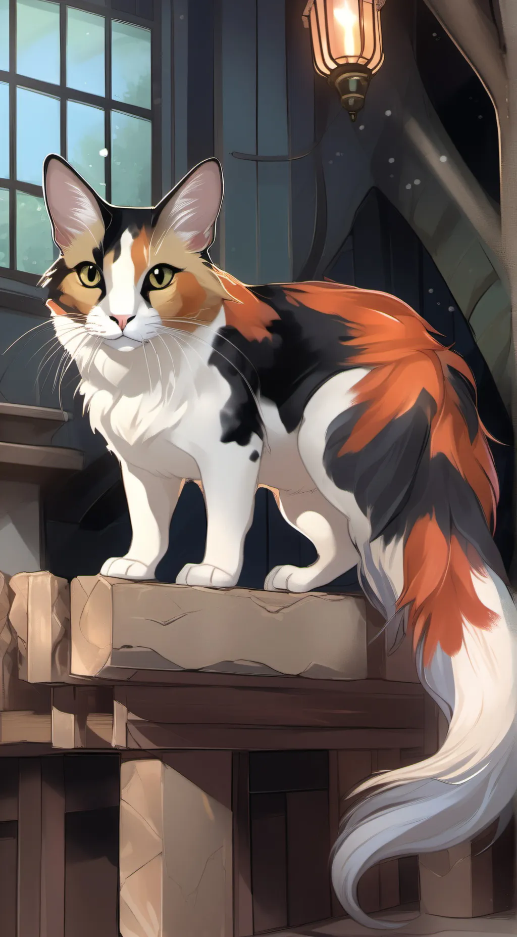 ai character: Tank background