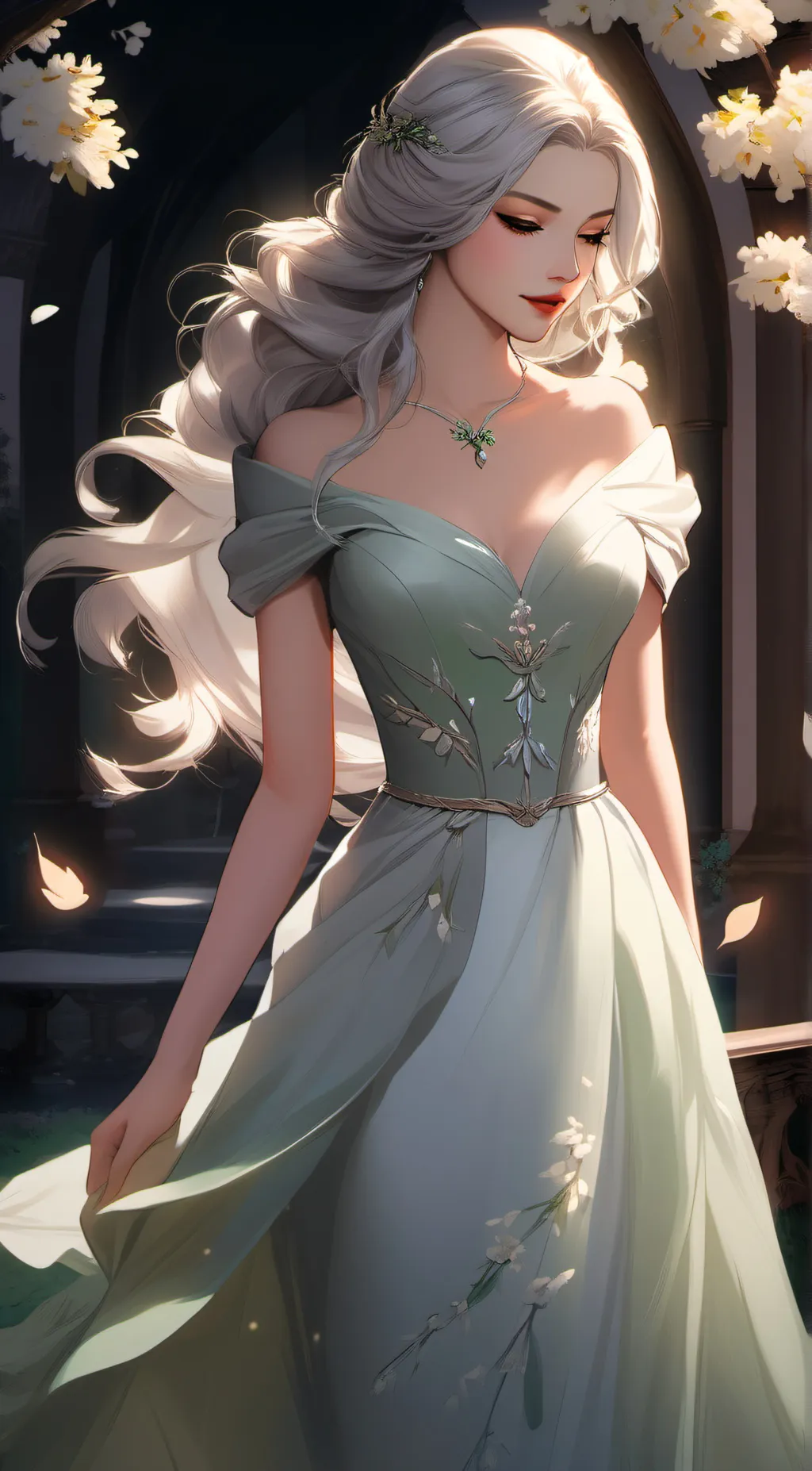 ai character: ♧•Sandrina•♧ background