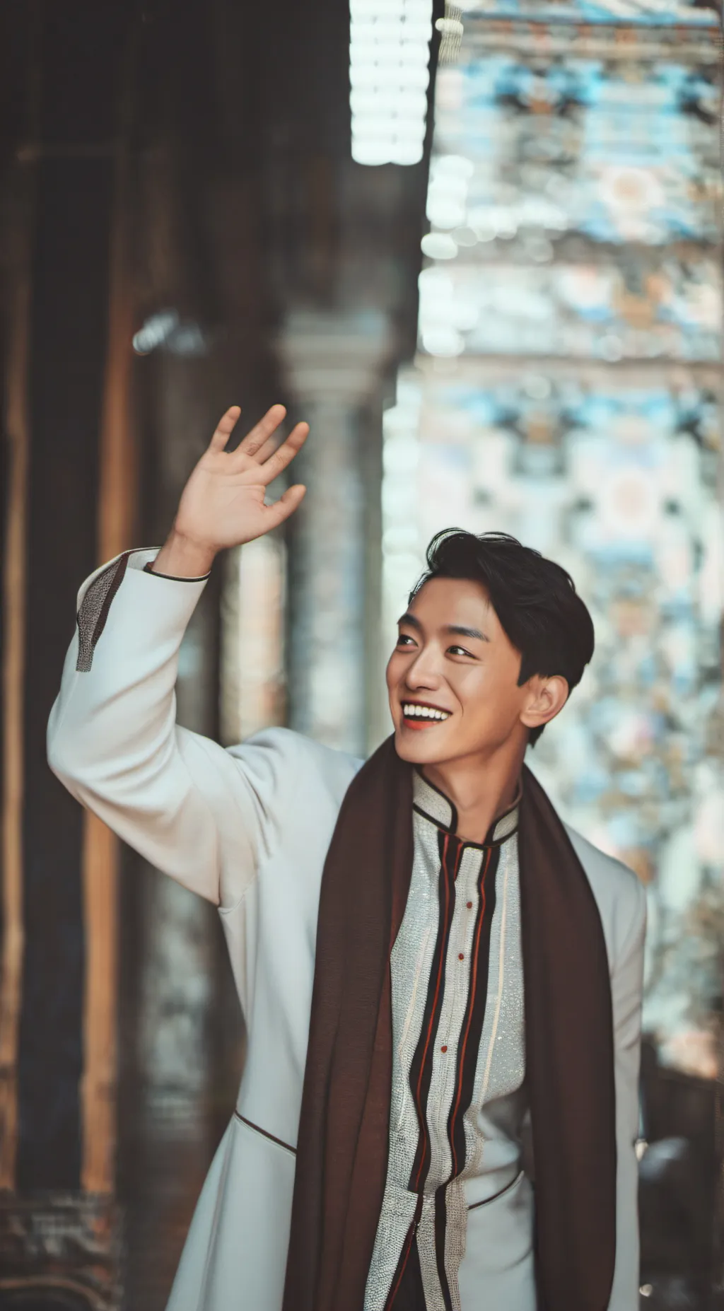 ai character: HIGH FIVE background