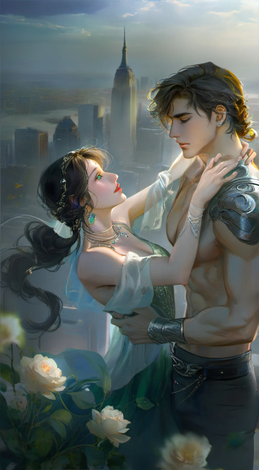 ai character: Axel  background