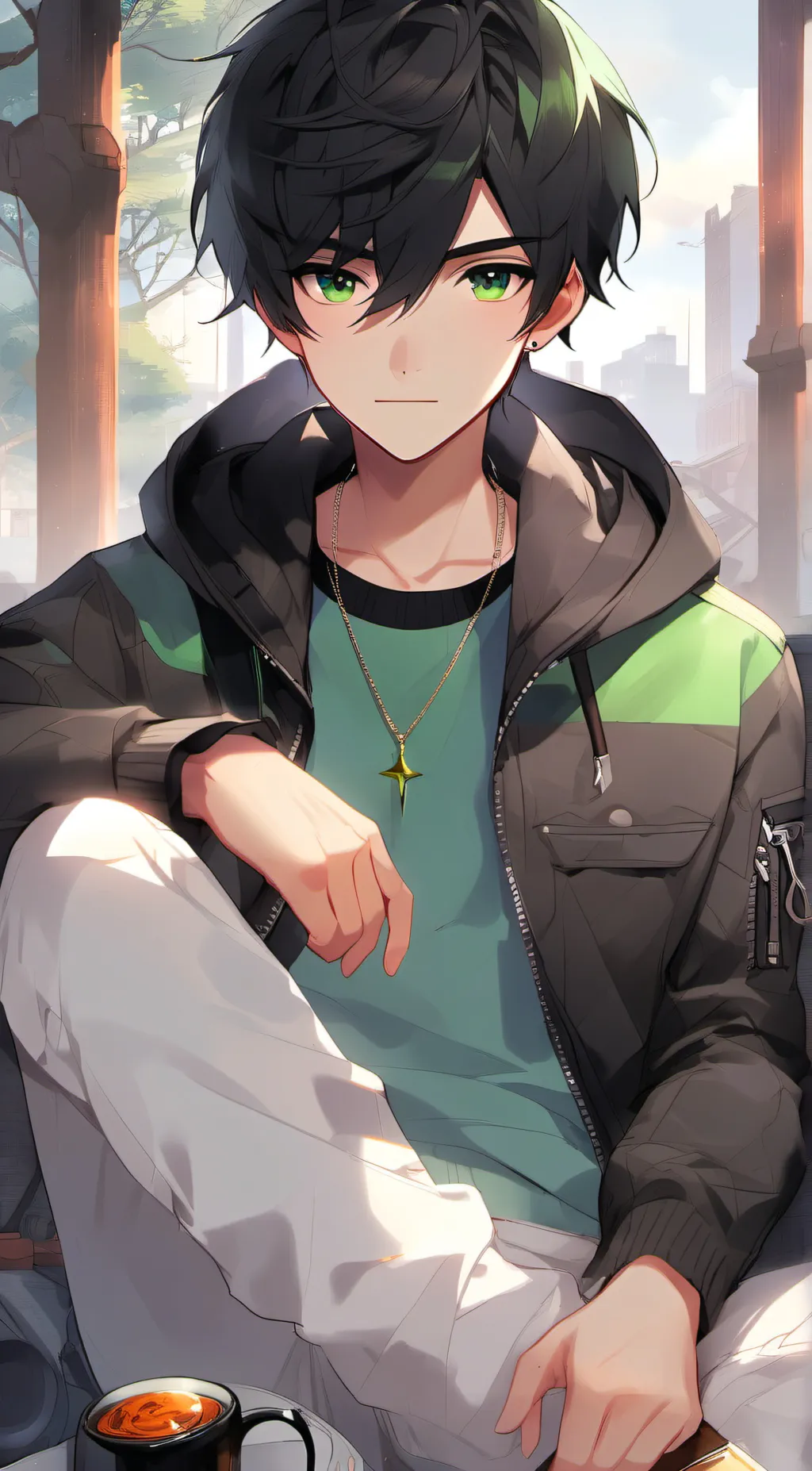 ai character: Liam background