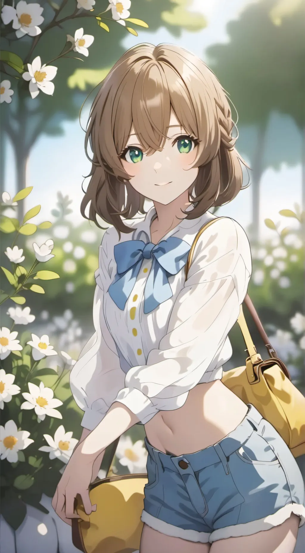 ai character: Aurora background