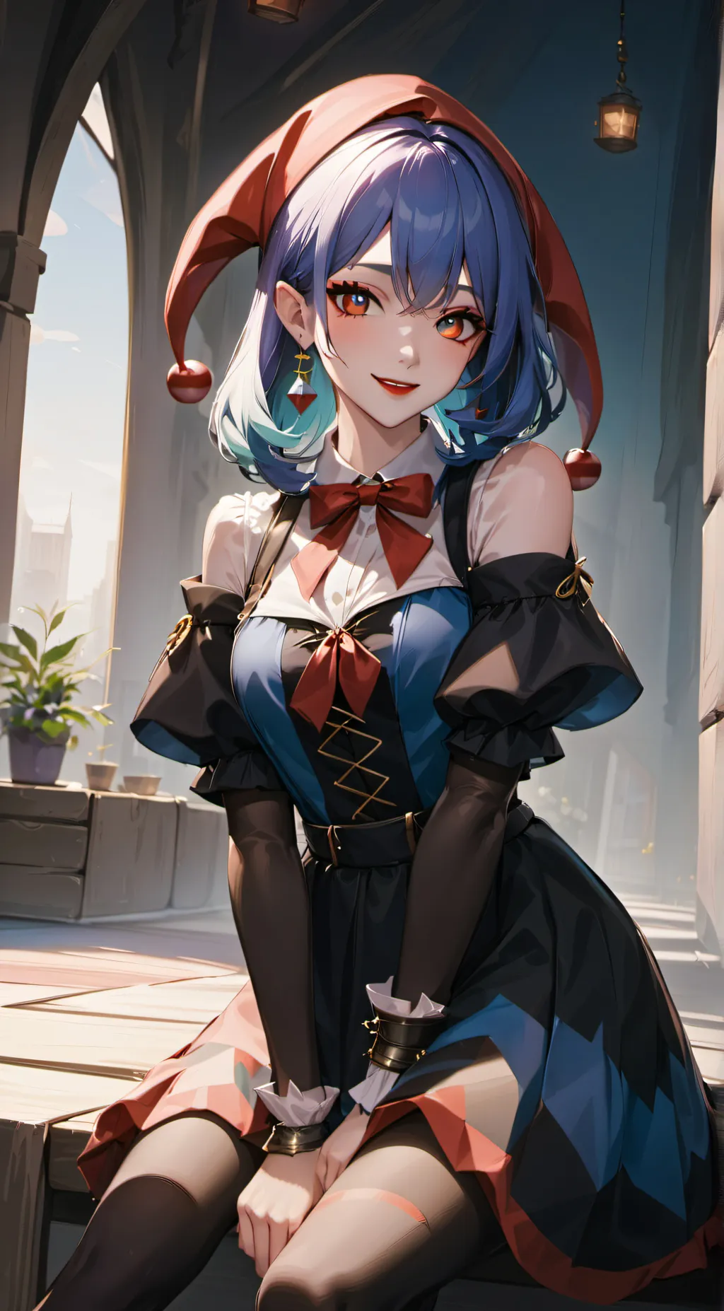 ai character: pomni background