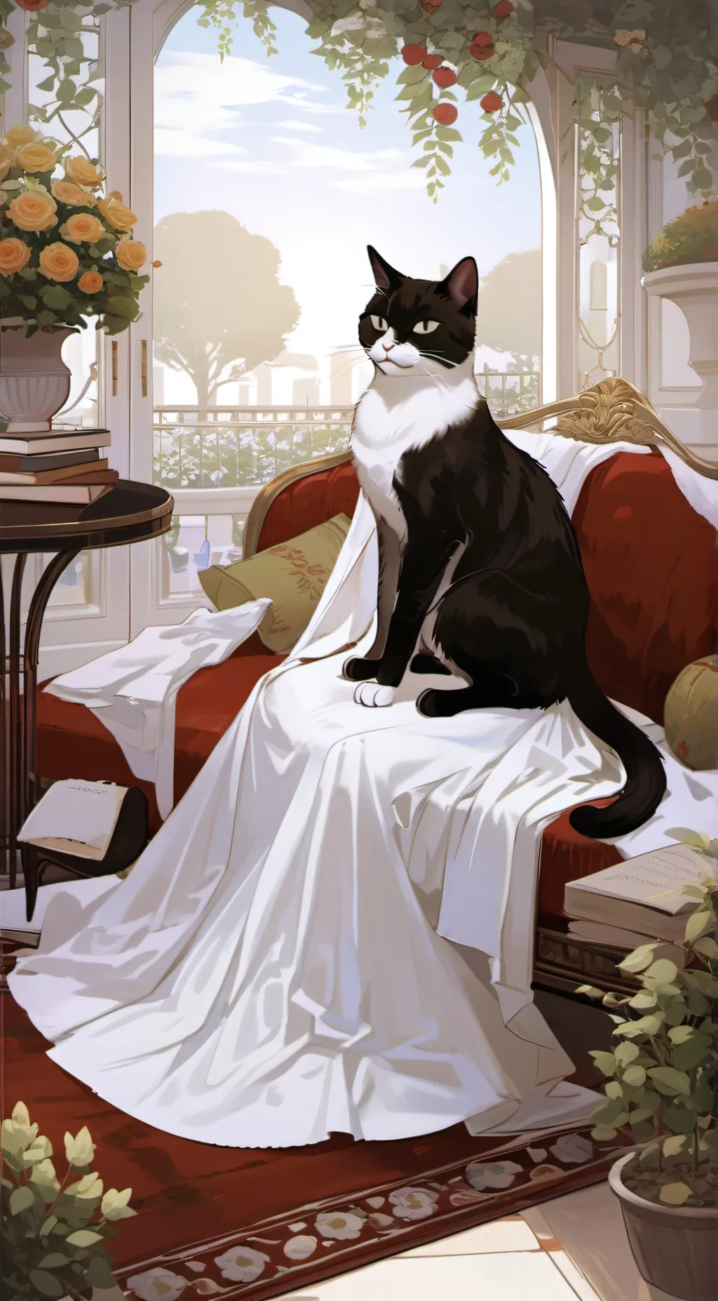 ai character: Bandit background