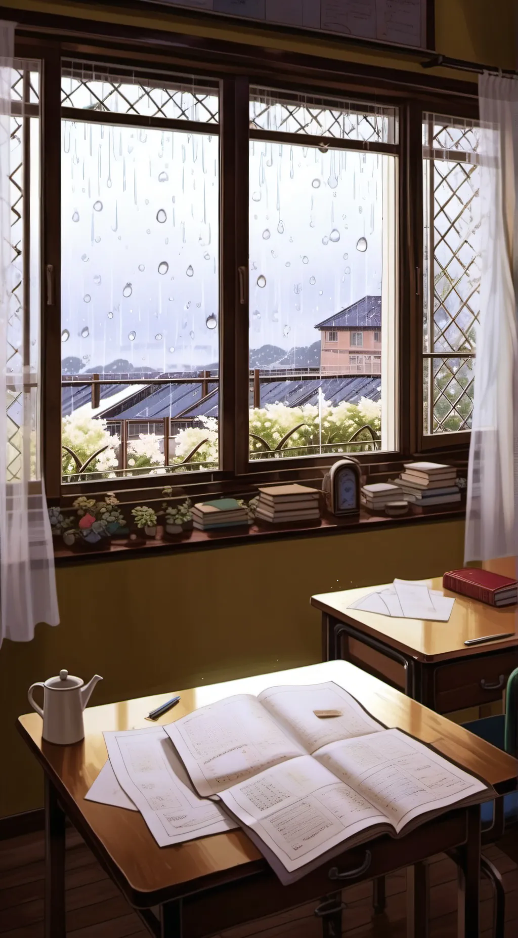 ai character: Mha ghost issue  background