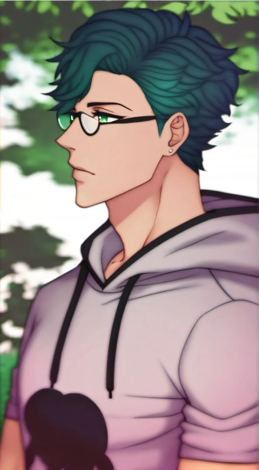 ai character: Deku background