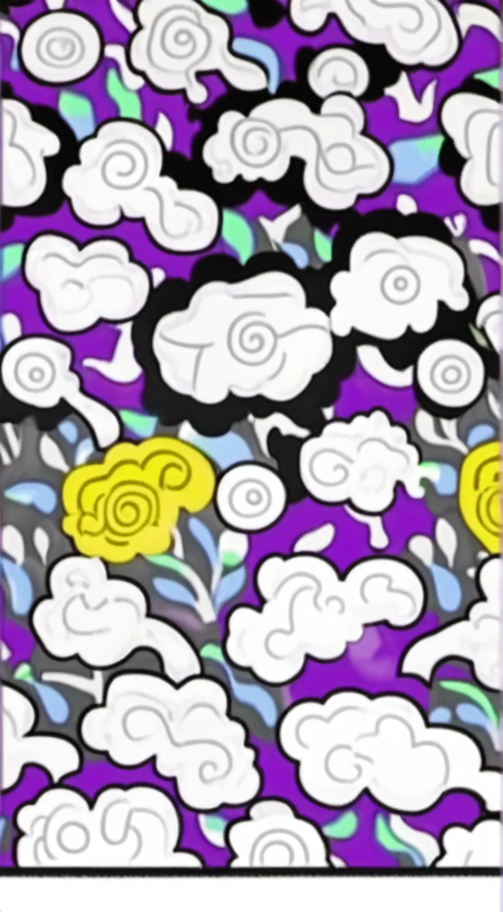 ai character: Smiling critters  background