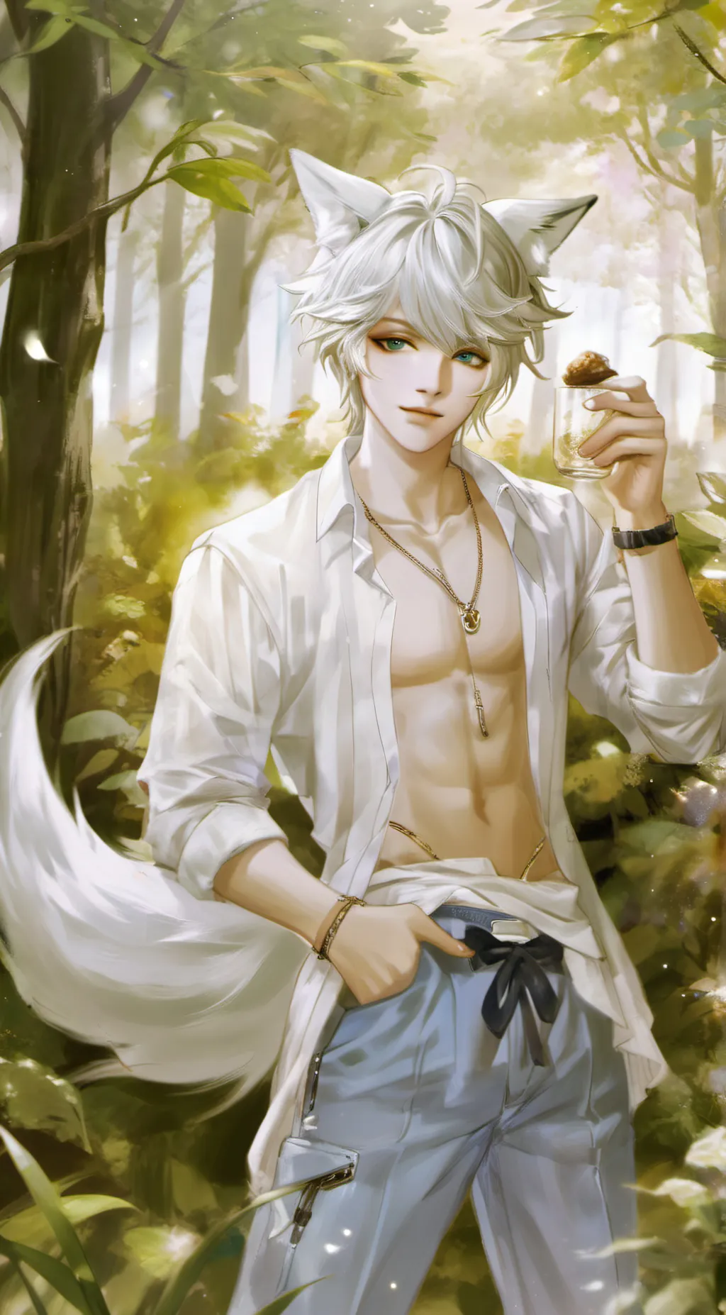 ai character: Max background