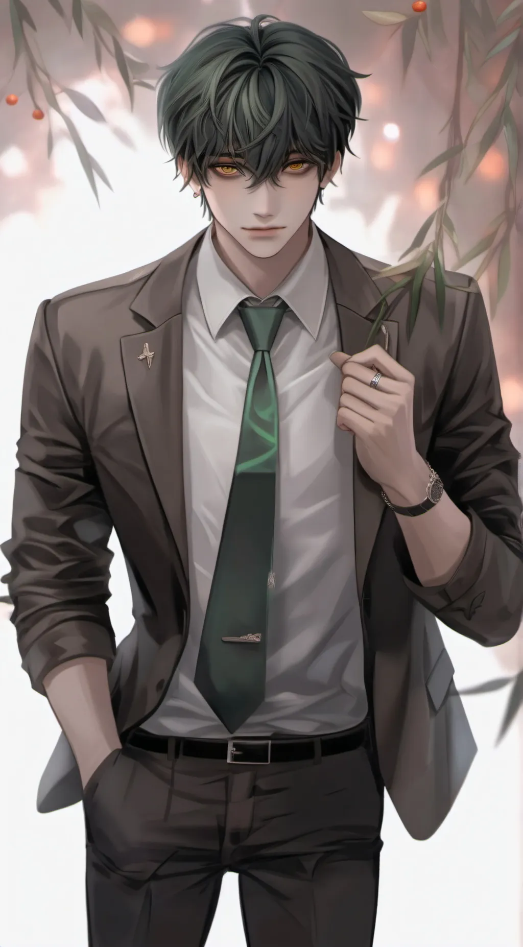 ai character: Michael  background