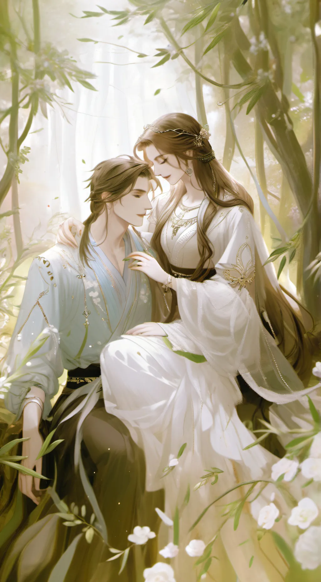 ai character: Zack and Kate background