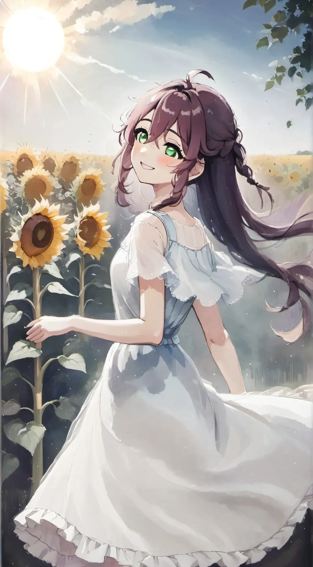 ai character: Ainy  background