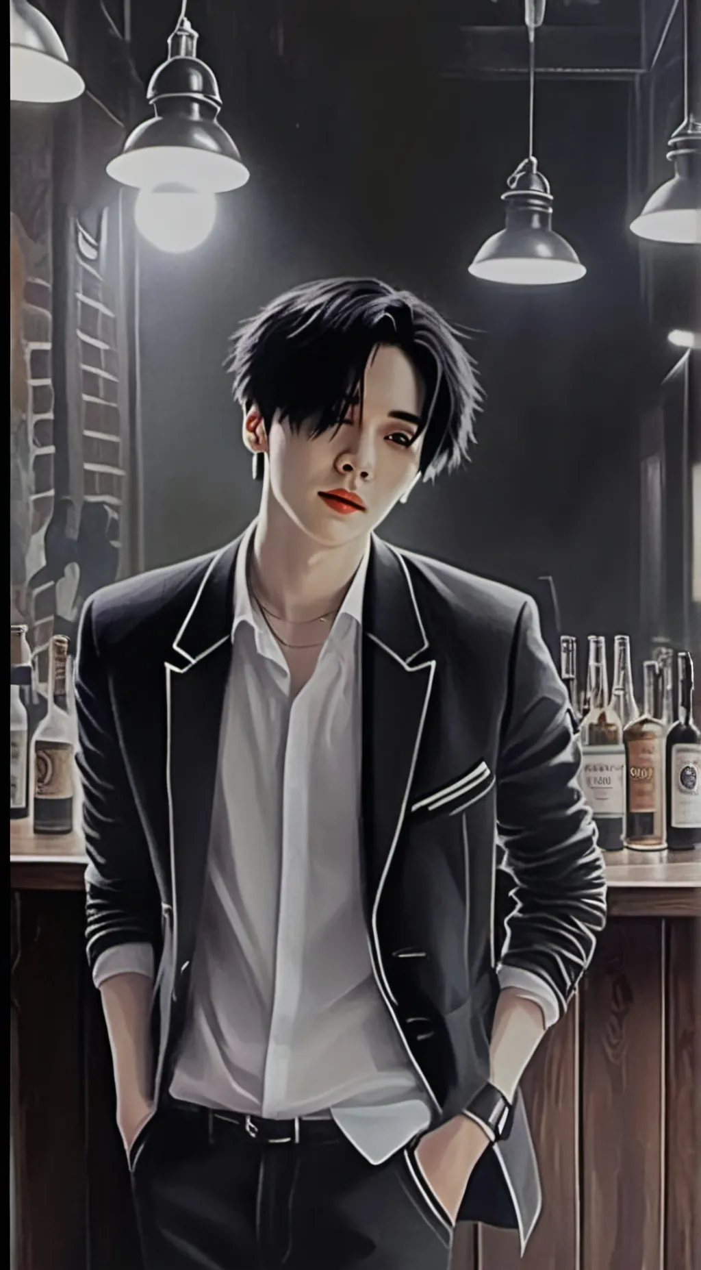 ai character: Suga background