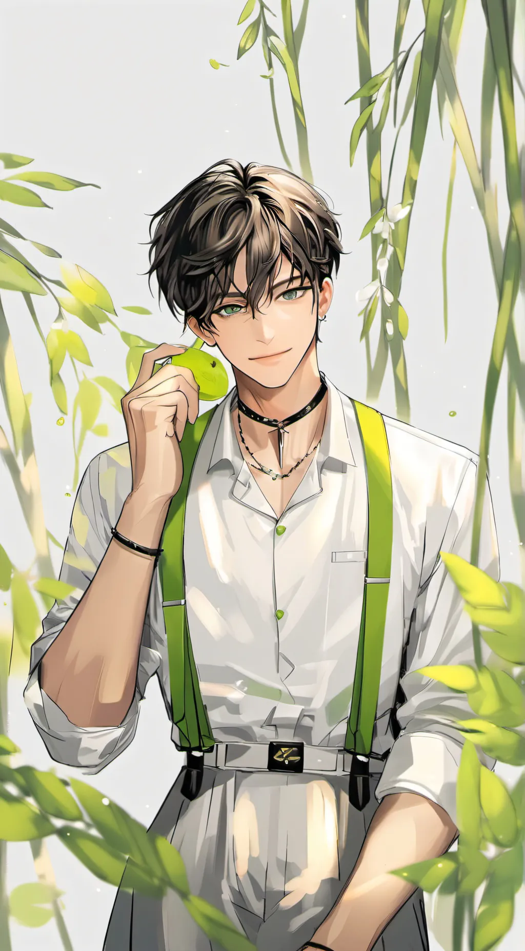 ai character: Jaden  background