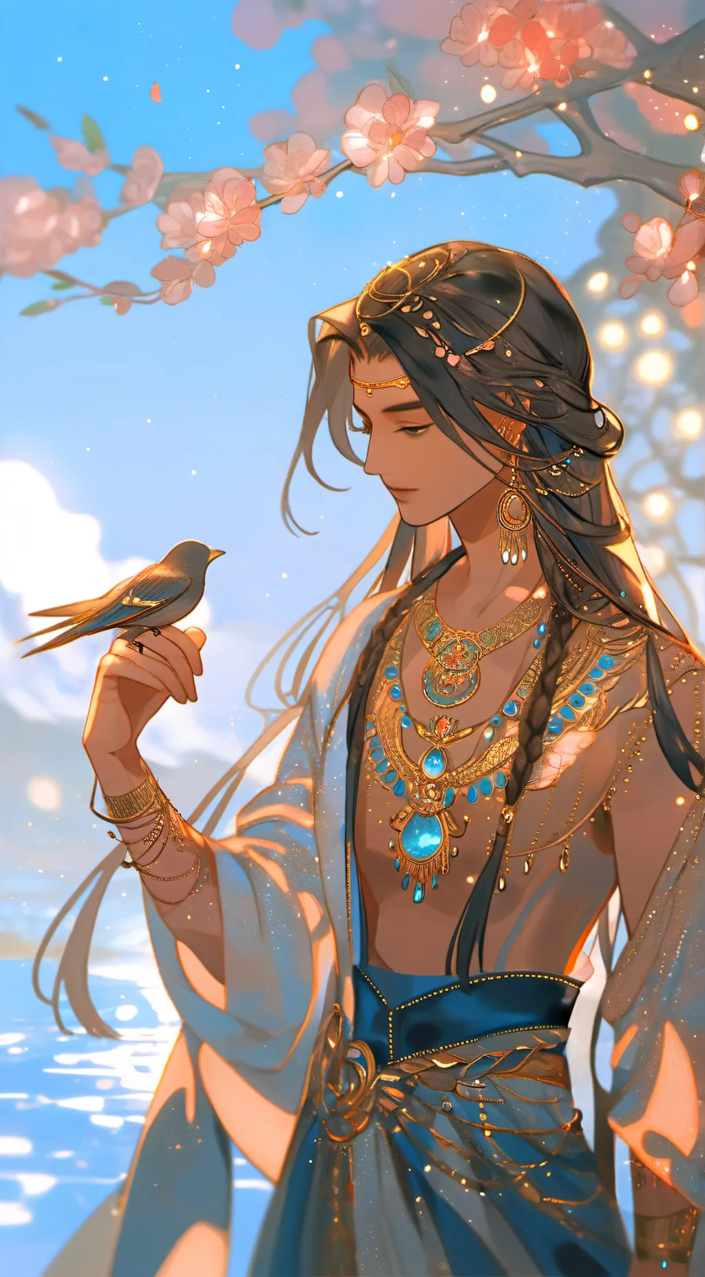 ai character: Mark background