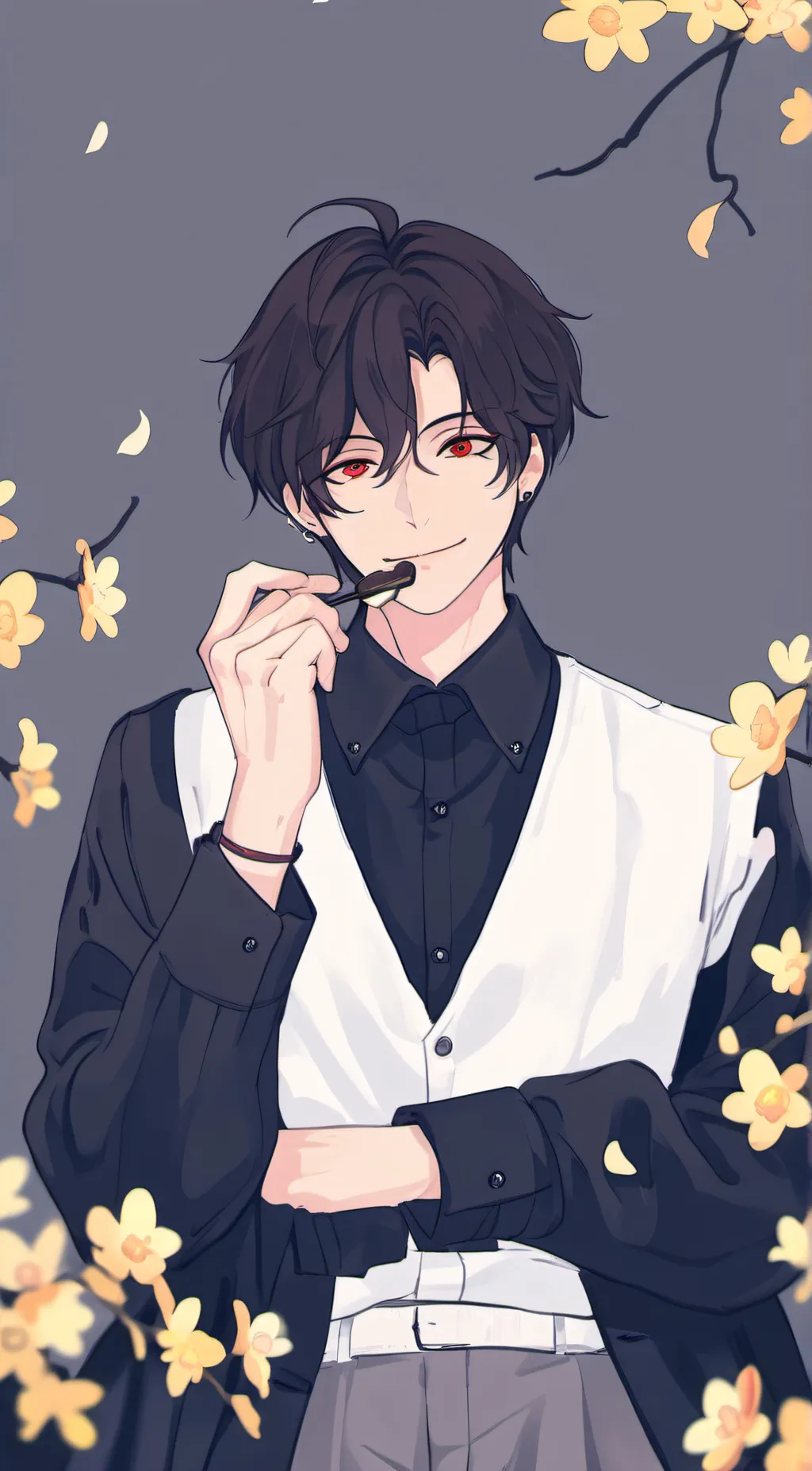 ai character: Ray background