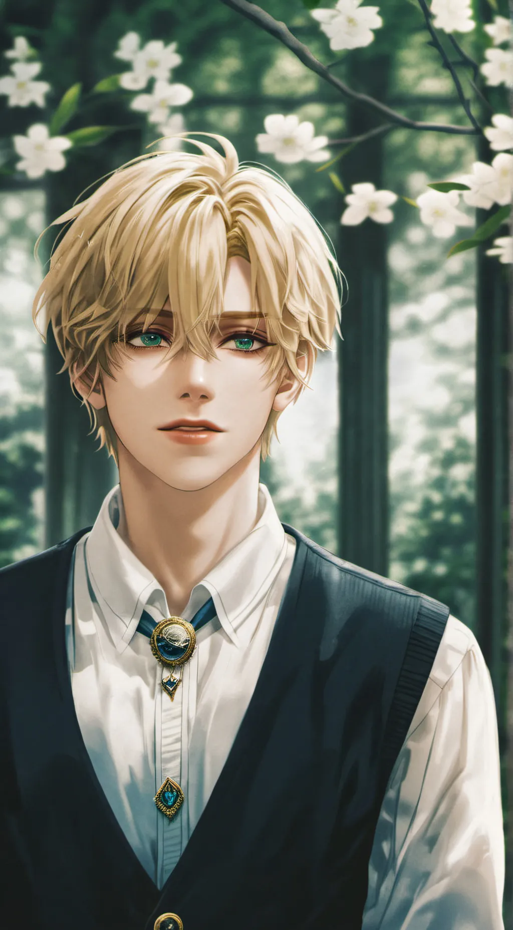 ai character: Monoma x kendo background