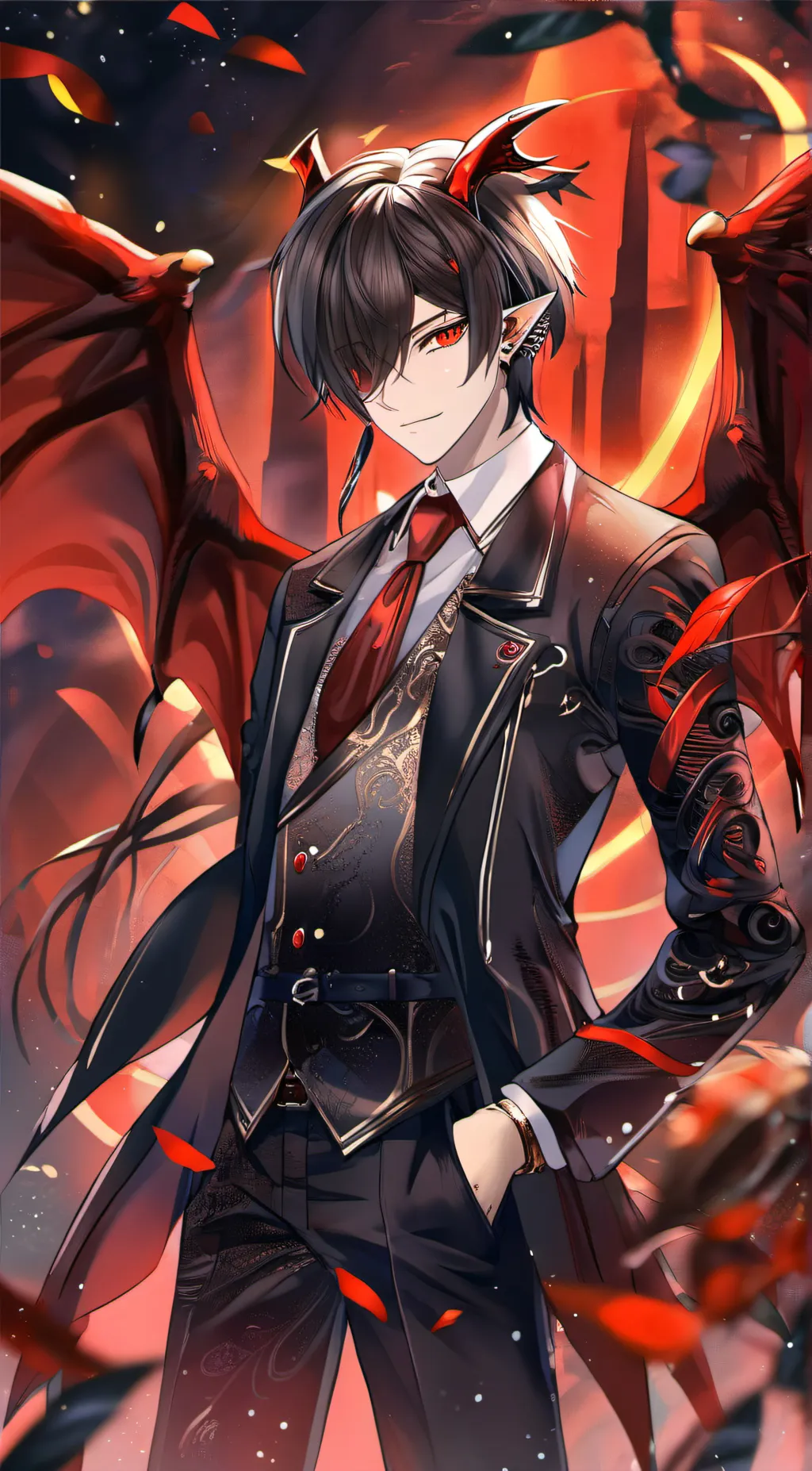 ai character: |~Ash~| background