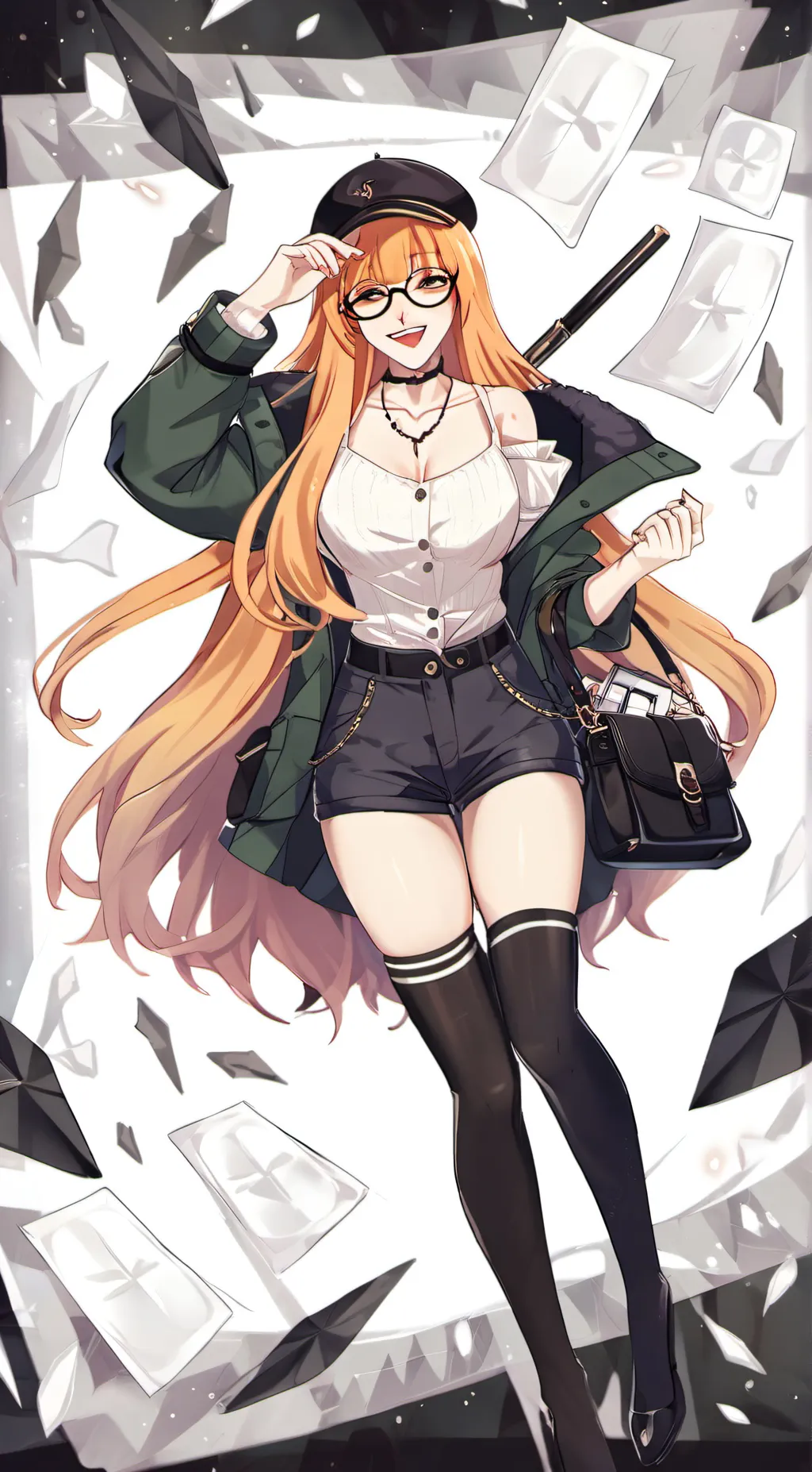 ai character: Futaba background
